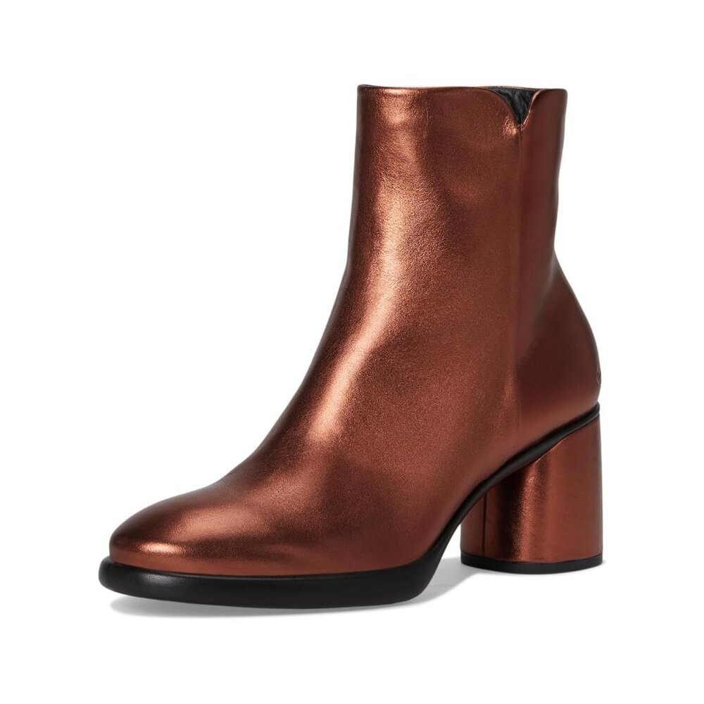 Ecco $225 Sculpted LX 55 mm Ankle Boot Bronze Antique EU 38 NIB! - Picture 2 of 11